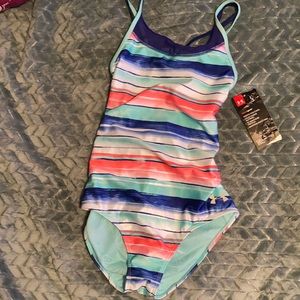 Under Armour swim suit- one price- kids 12